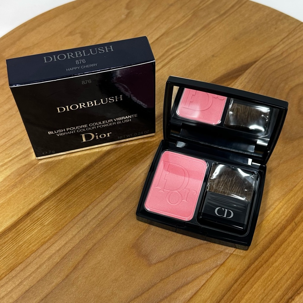 Christian DiorBlush Vibrant Colour Powder Blush #876 Happy Cherry NEW